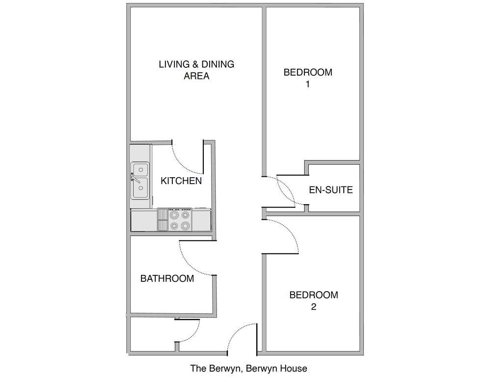 Ferienwohnung The Berwyn – Berwyn House Wrexham Exterior foto
